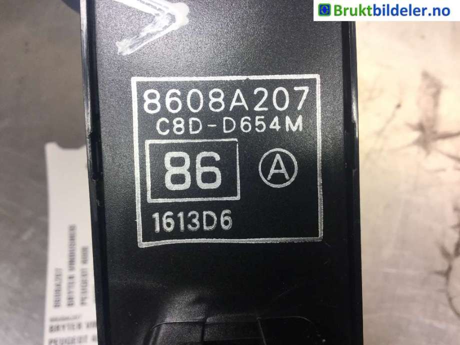Bryter ruteheis til Peugeot 4008 2012-2017  (PEUGEOT|8608A207|)