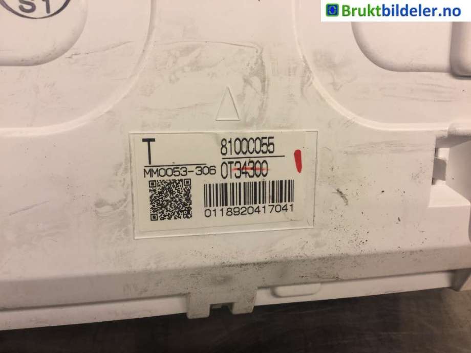 Instrumentpanel til Peugeot 4008 2012-2017  (PEUGEOT||8100C055|MM0053-306)