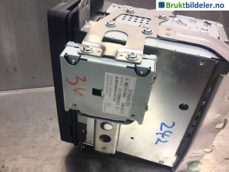 Bilstereo til Peugeot 4008 2012-2017 (PEUGEOT|8750A242|)