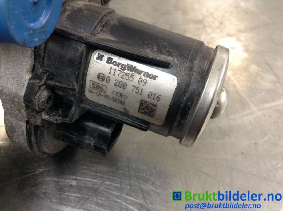 EGR-ventil til Škoda Octavia 2009-2013 (Type II, Fase 2)  (SKODA|03L 131 512 DQ|0 280 751 016|)
