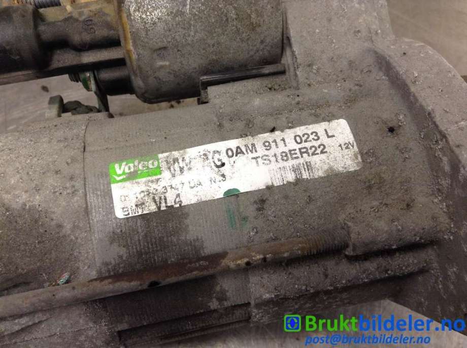 Starter diesel til Škoda Octavia 2009-2013 (Type II, Fase 2)  (SKODA|0AM 911 023 L|TS18ER22|)