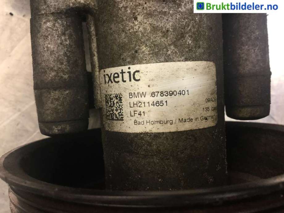 Servo pumpe mekanisk til BMW X5 2007-2013 (E70) (E70) (BMW|678390401|)