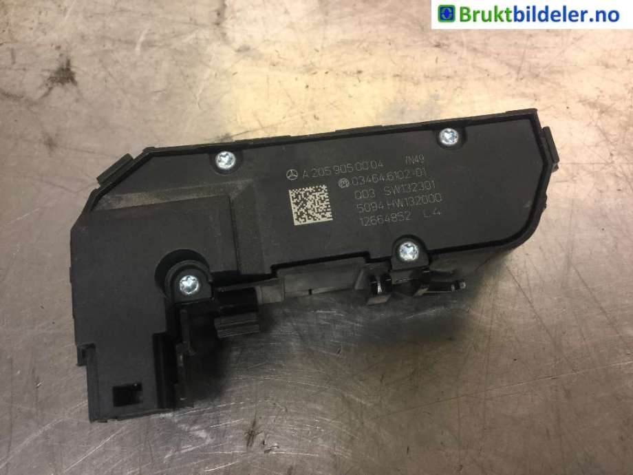 Bryter setevarme til Mercedes Vito 2014-->> (W447) (W447) (MERCEDES|A 205 905 00 04|)