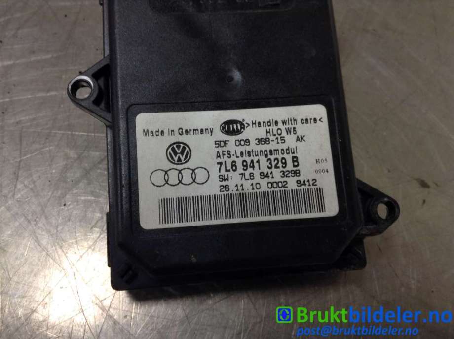 Styreenhet xenon/ballast til Škoda Octavia 2005-2008 (Type II, Fase 1)  (SKODA|7L6 941 329 B|5DF 009 368-15|)
