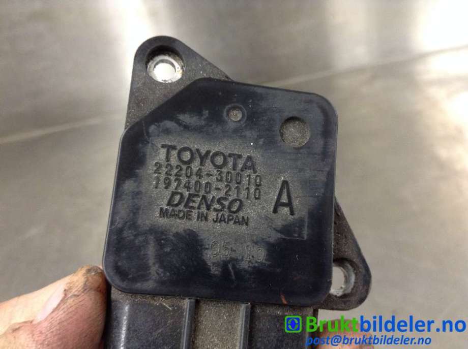 Luftmengde/luftmassemåler til Toyota Yaris Verso 1999-2007  (TOYOTA|22204-30010|197400-2110|)