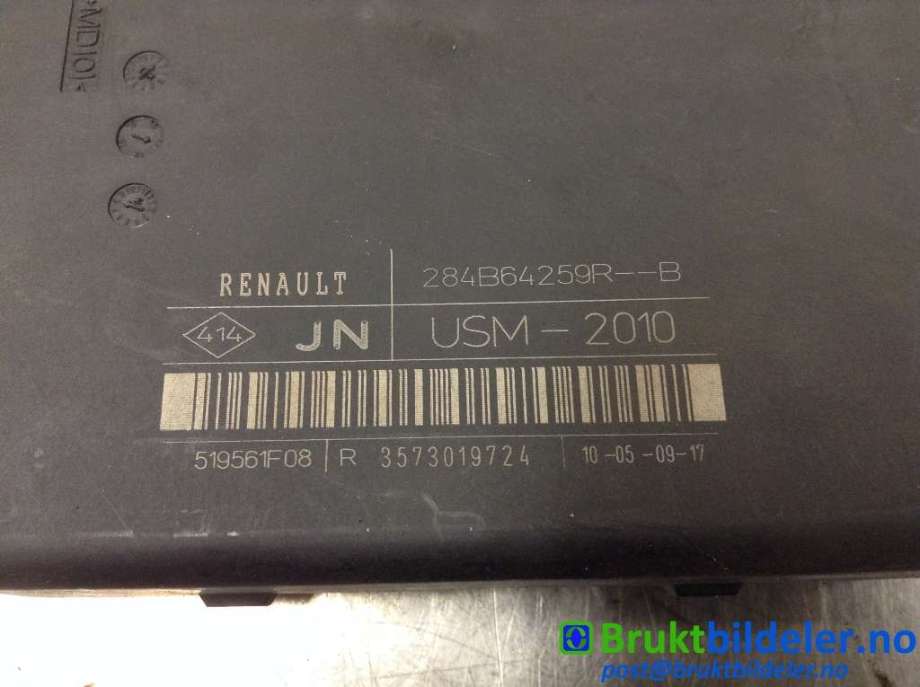 Sikringsboks til Renault Zoe 2013-2019 (Fase 1)  (RENAULT|284B64259R--B|3573019724|)