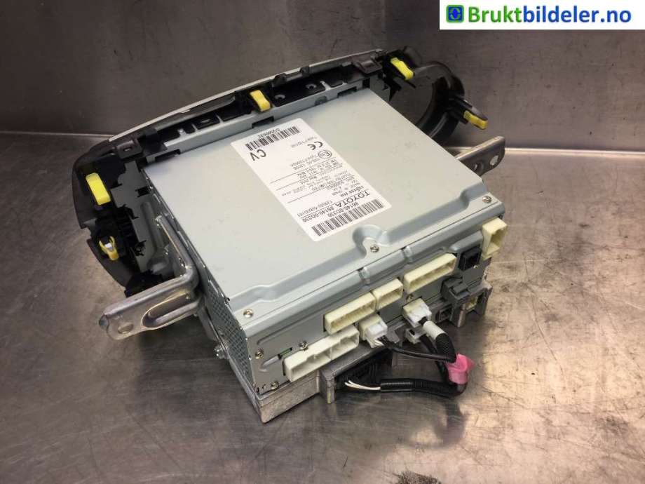 Bilstereo til Toyota Yaris 2014-2020 (Type III, Fase 2)  (TOYOTA|86140-0D330|FT0053B|)