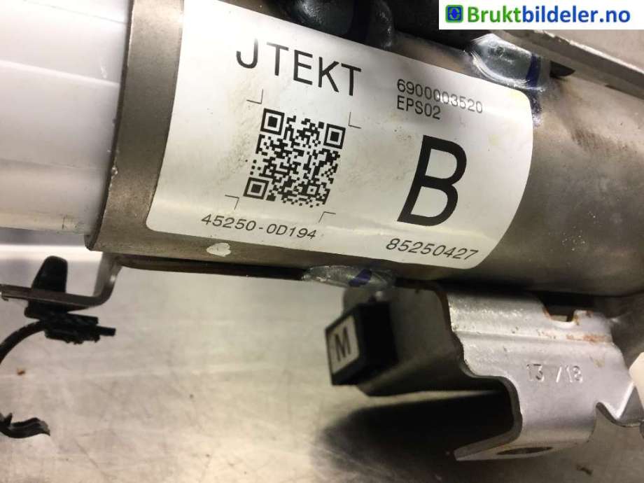 Rattaksel elektrisk servo til Toyota Yaris 2014-2020 (Type III, Fase 2)  (TOYOTA||45250-0D194)