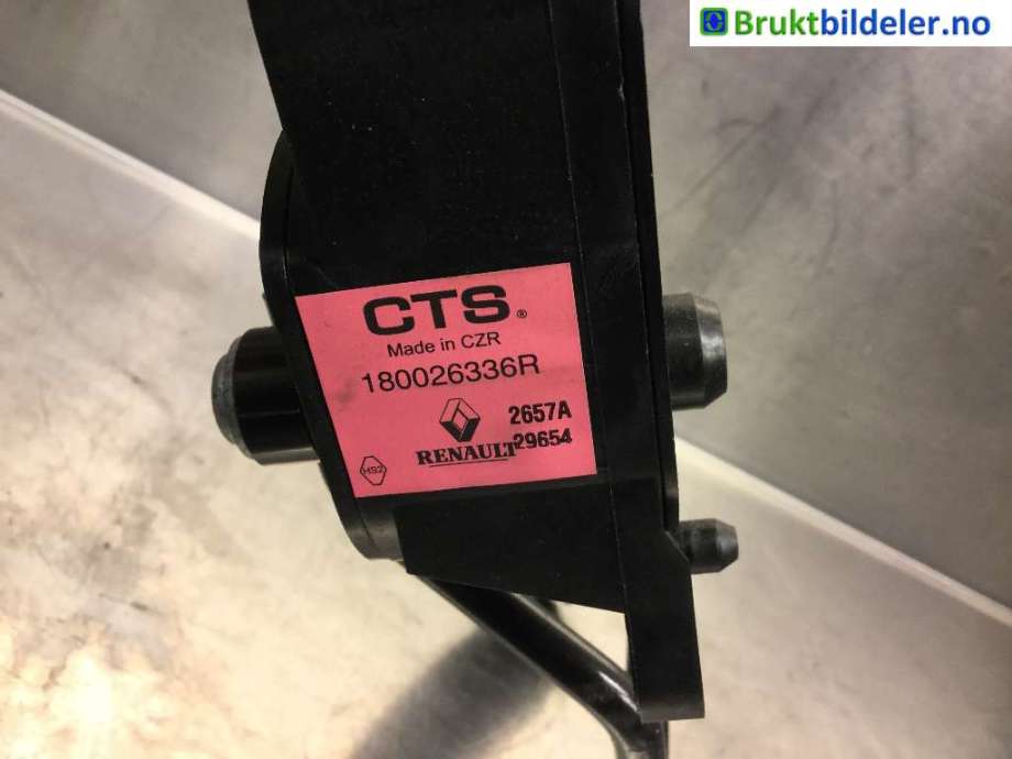 Pedal gass til Renault Zoe 2013-2019 (Fase 1)  (RENAULT|180026336R|)