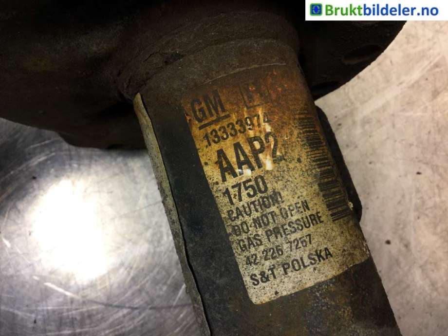 Fjærbein høyre foran til Opel Astra J 2010-2015  (OPEL|13333974|)