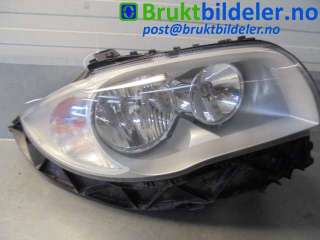 Frontlykt høyre halogen til BMW 1-Serie, 2004-2011 (E81/E82/E87/E88) (E81/E82/E87/E88) (BMW|6924486-09)