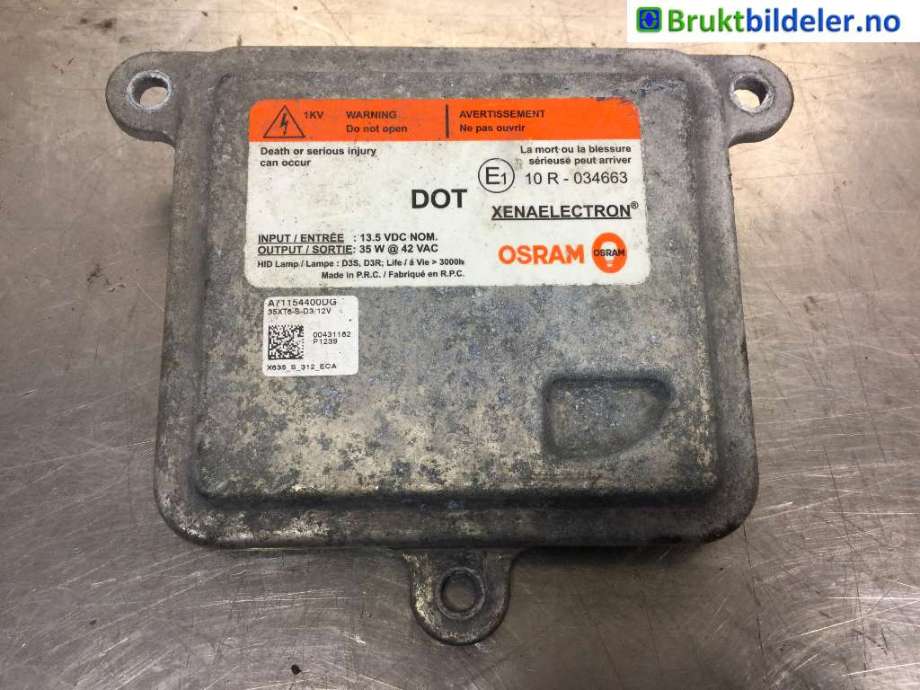 Styreenhet xenon/ballast til Ford Focus 2011-2014 (Type III, Fase 1) (FORD||A71154400DG)