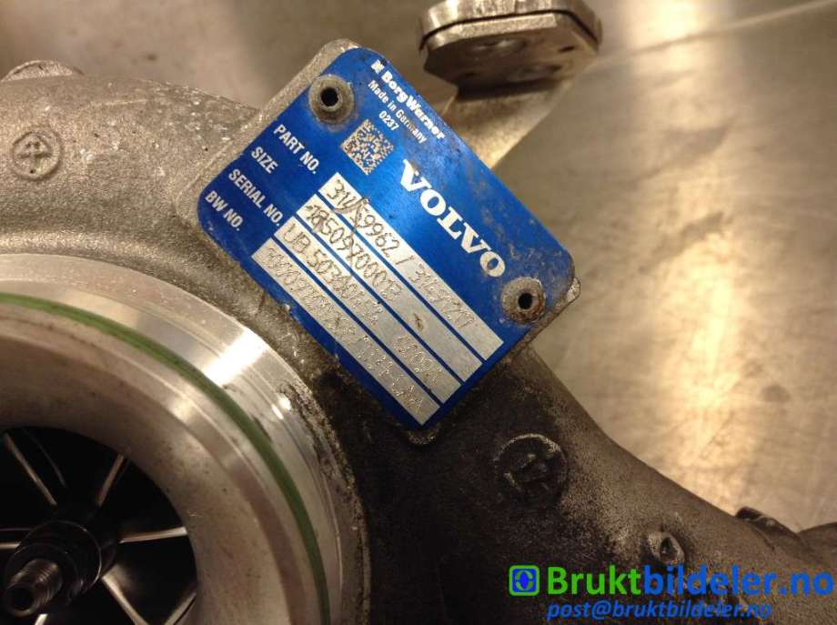 Turbo til Volvo V90 / V90 CC / S90 2016-->> (VOLVO|31459962|18509700013|31491217)