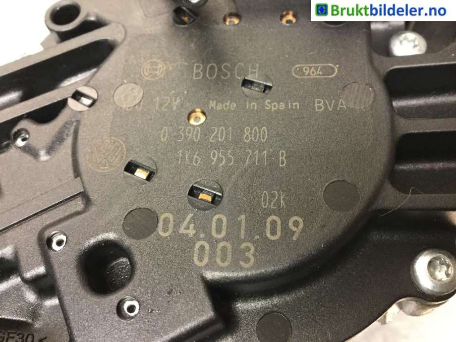 Viskermotor bakrute til VW Golf V, Combi 2003-2008 (VOLKSWAGEN|1K6 955 711 B|0 390 201 800|)