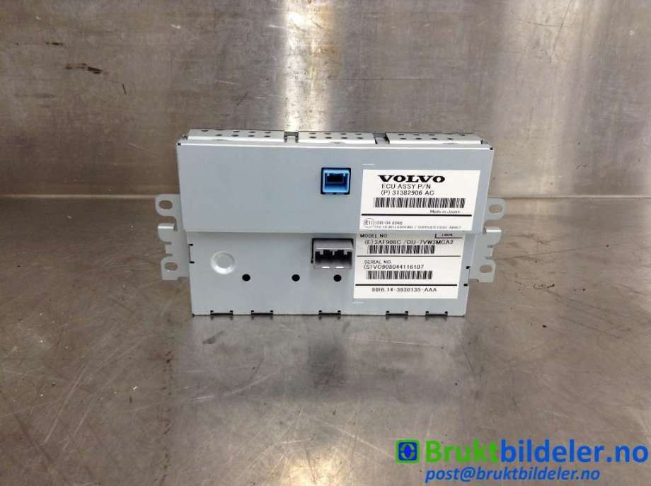 Instrument kjørecomputer til Volvo V40 2012-2019  (VOLVO|31382906|VO908044116107|)