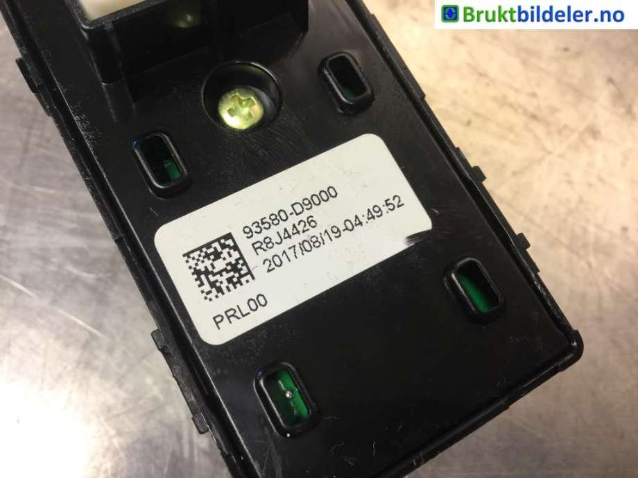 Bryter ruteheis til Kia Sportage 2016-2021 (Type IV)  (KIA|93580-D9000|)