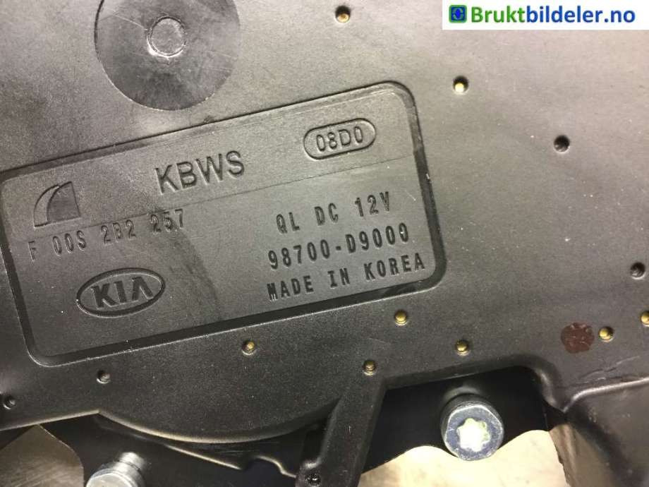 Viskermotor bakrute til Kia Sportage 2016-2021 (Type IV)  (KIA|98700D9000|)