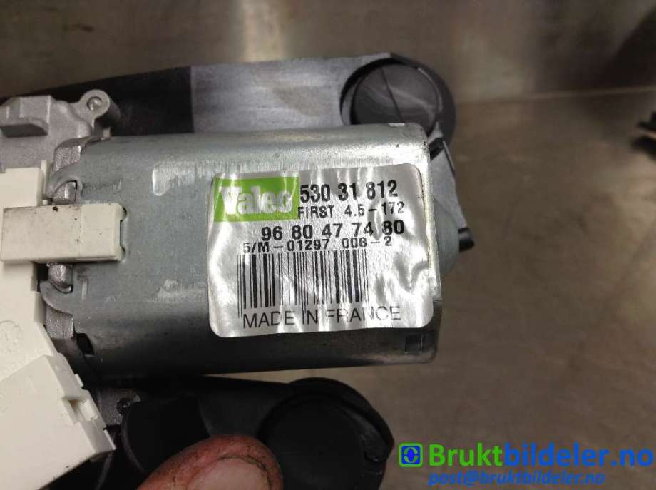 Viskermotor bakrute til Citroën C4 2011-2017 (Type II)  (CITROEN|9680477480|53031812|)