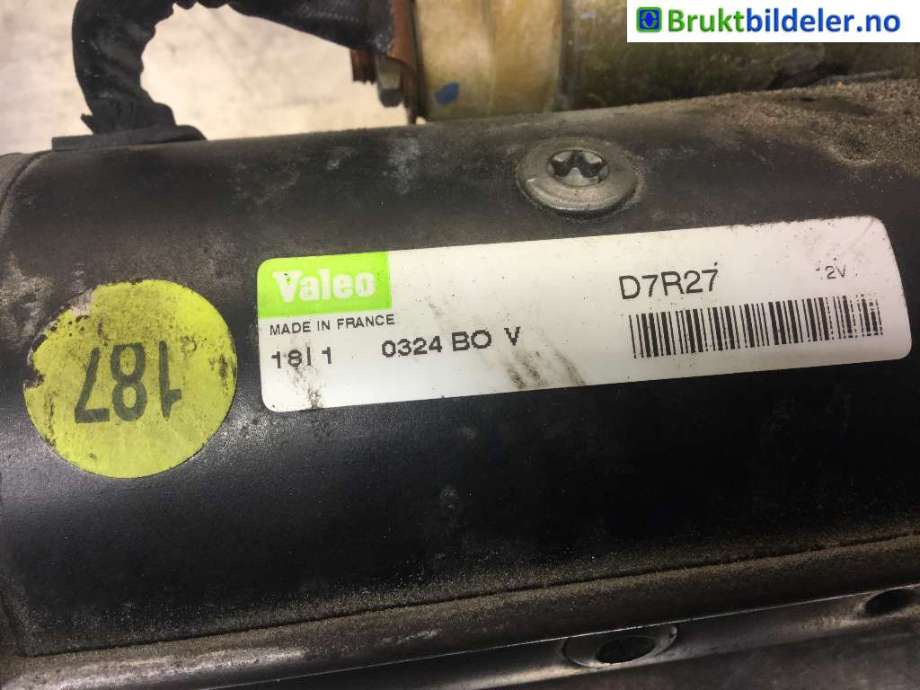Starter diesel til Peugeot 307 2001-2004 (Fase 1)  (PEUGEOT||D7R27)