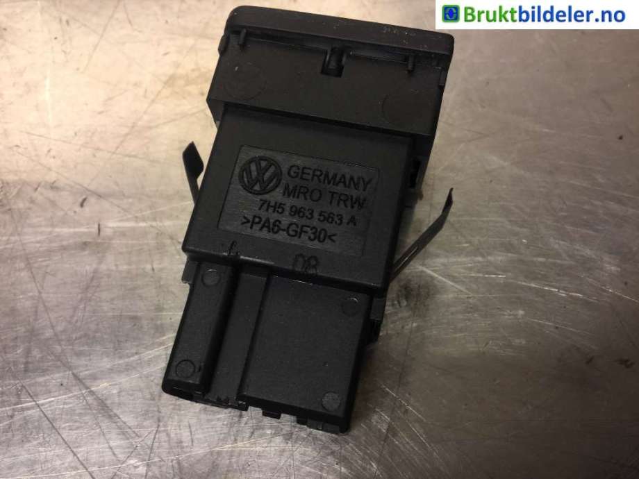 Bryter setevarme til VW Transporter / Caravelle 2003-2009 (Fase 1) (T5) (T5) (VOLKSWAGEN|7H5 963 563 A|)
