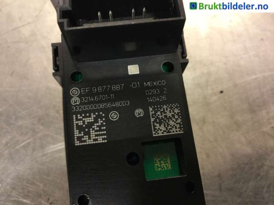 Bryter elektrisk håndbrekk/parkbrems til BMW X1 2015-2022 (F48) (F48) (BMW|9877887|)