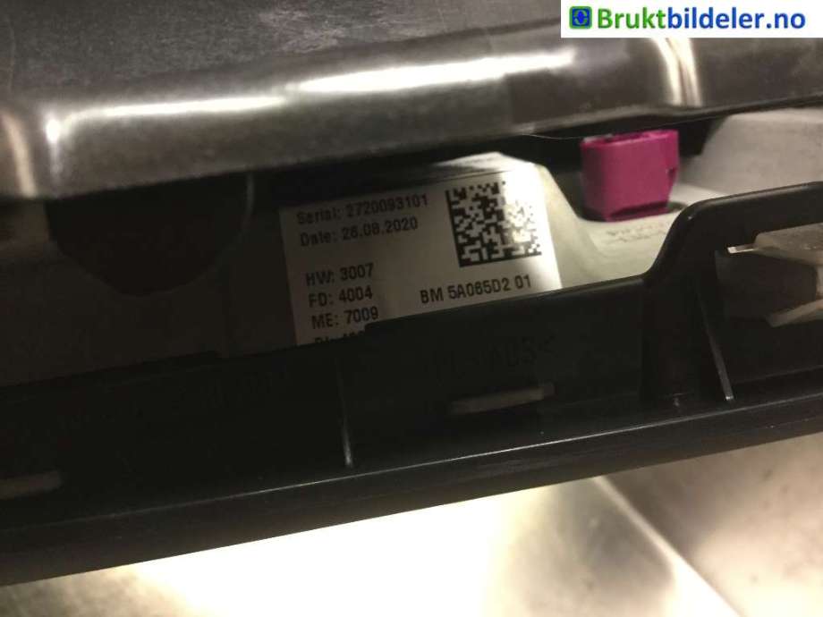 Instrument kjørecomputer til BMW X1 2015-2022 (F48) (F48) (BMW|5A065D2|)