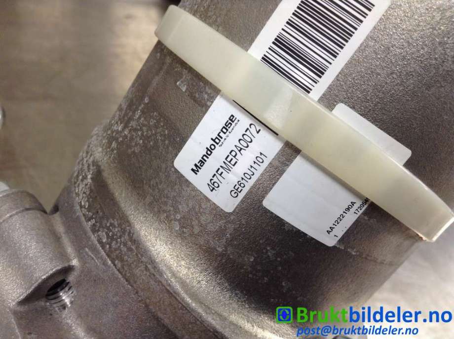 Servo pumpe elektrisk til Kia Sportage 2016-2021 (Type IV)  (KIA|GE610-J1101|MERAD2X04683|467FMEPA0072)