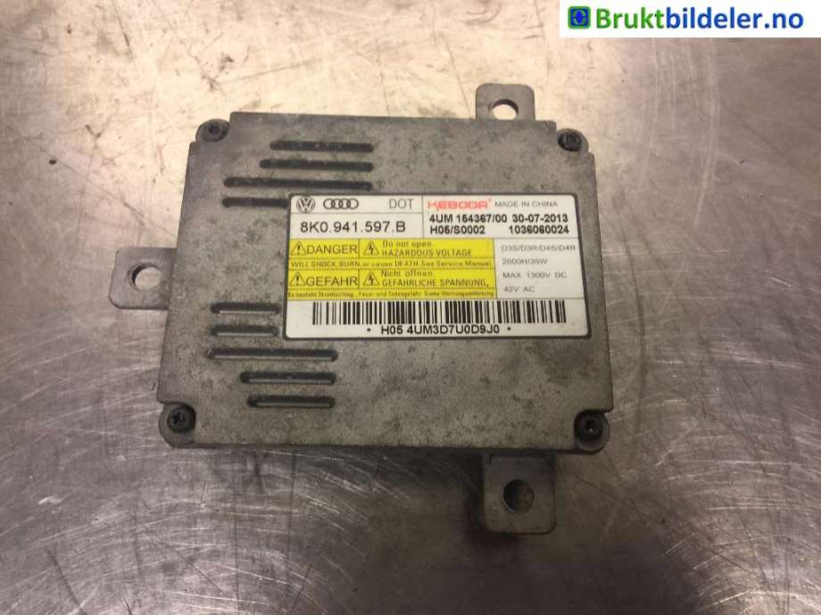 Styreenhet xenon/ballast til VW Passat 2011-2015 (B7) (B7) (VOLKSWAGEN|8K0 941 597 B|)
