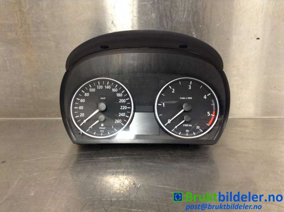 Instrumentpanel til BMW 3-Serie, 2005-2011 (E90/E91/E92/E93) (E90/E91/E92/E93) (BMW|9 110 205-03)