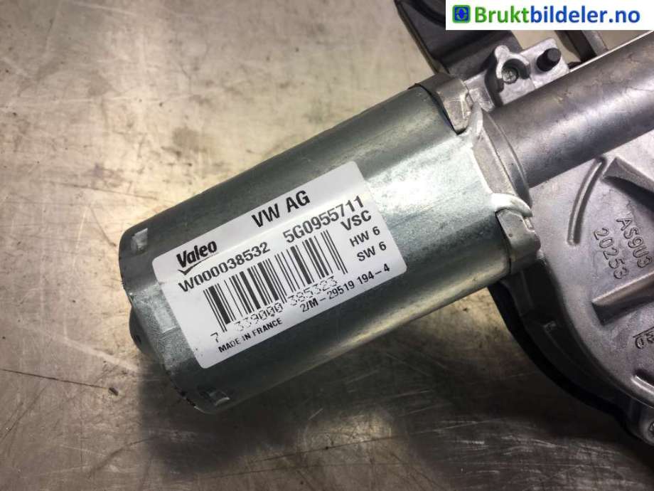 Viskermotor bakrute til VW Golf VII 2012-2017 (Fase 1)  (VOLKSWAGEN|5G0 955 711|)