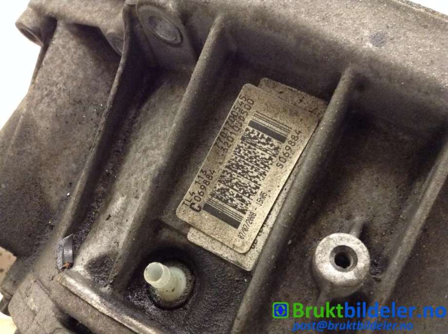 Girkasse manuell 6-trinn til Nissan Qashqai 2007-2010 (Type I, Fase 1)  (NISSAN|32010JD500|TL4.113|7701700545)