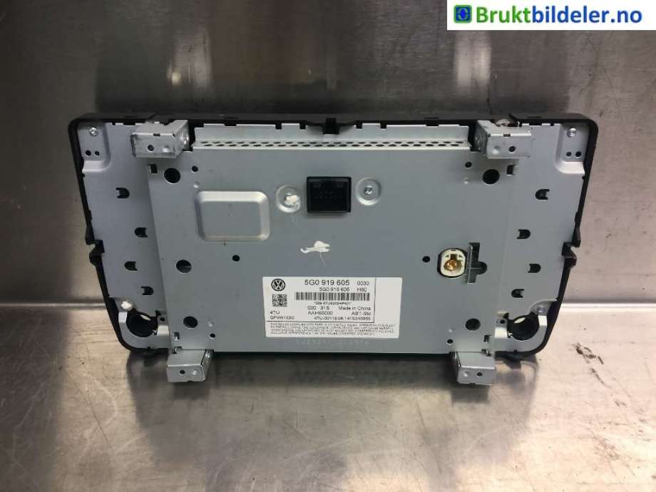 Bilstereo til VW Golf VII 2012-2017 (Fase 1)  (VOLKSWAGEN|5G0 919 605|)