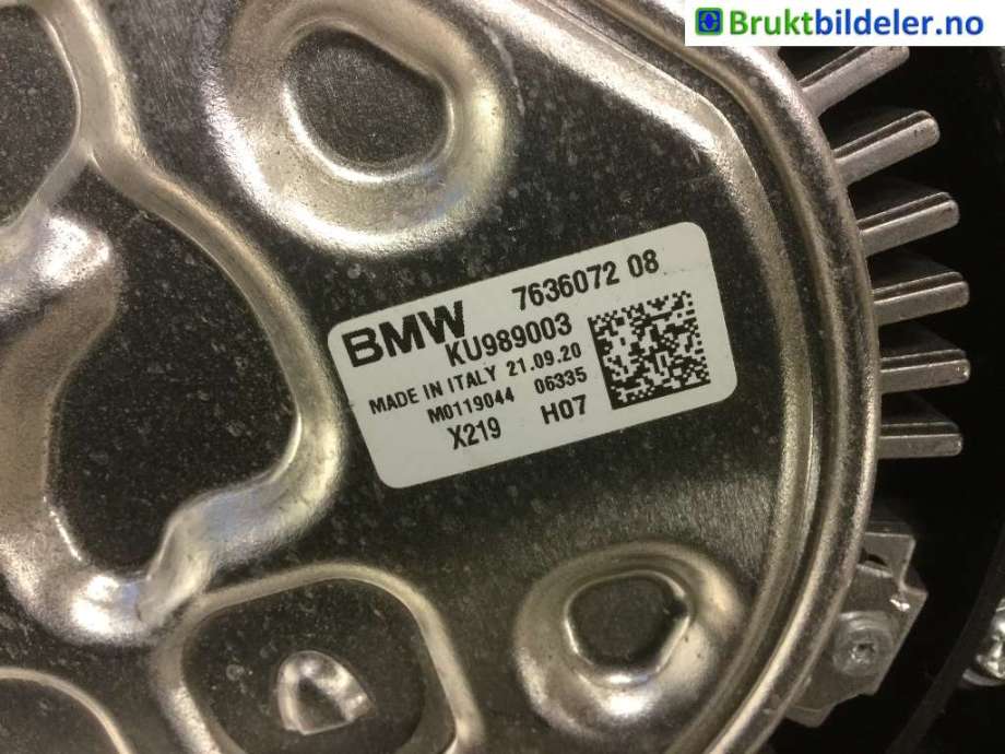 Kjølevifte til BMW X1 2015-2022 (F48) (F48) (BMW|7 636 072|)