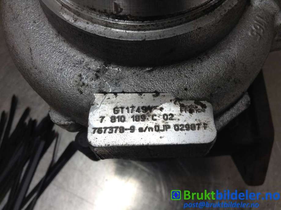 Turbo til BMW X1 2009-2015 (E84) (E84) (BMW|7 810 189 02|GT1749V|)