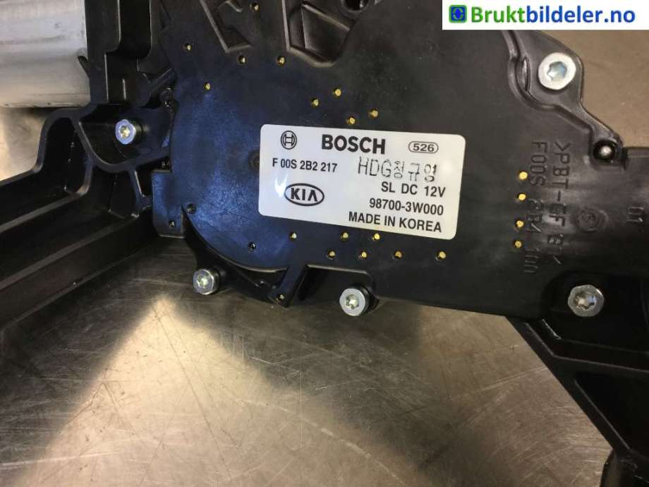 Viskermotor bakrute til Kia Sportage 2010-2016 (Type III)  (KIA|98700-3W000|F 00S 2B2 217|)