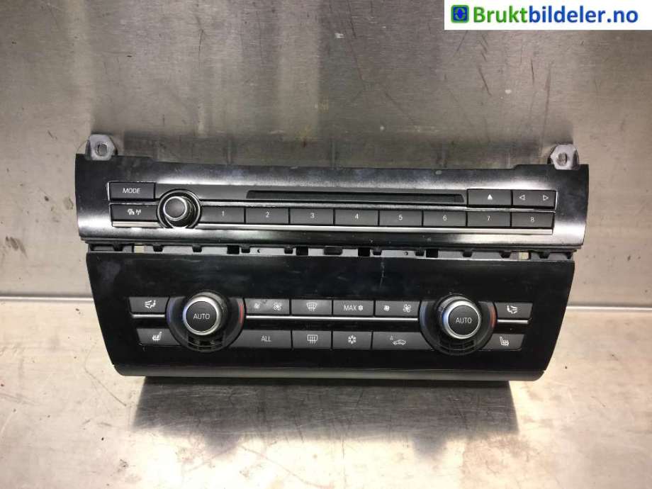 Varmeapparat betjening til BMW 5-Serie, 2010-2017 (F10/F11) (F10/F11) (BMW|9 236 477)