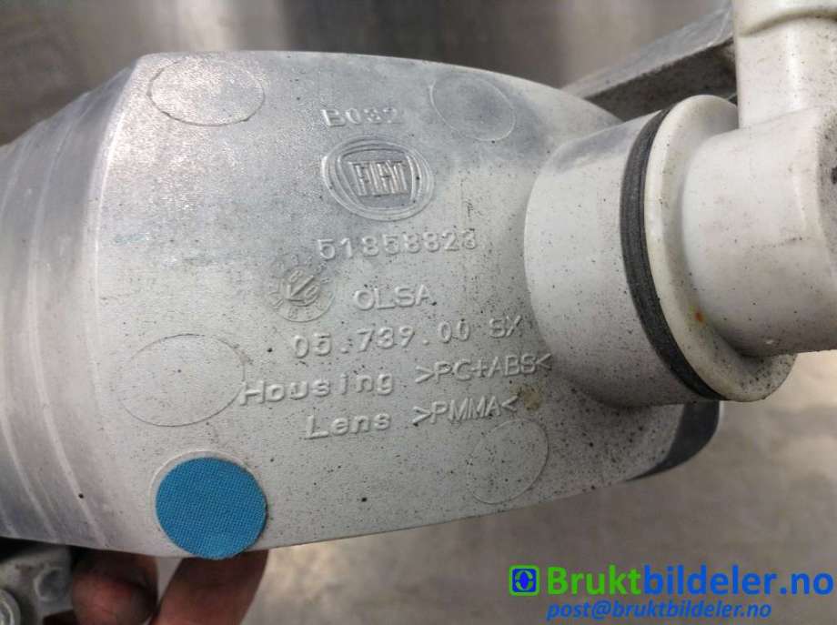 Blinklykt venstre til Fiat Punto 2010-->> (Type III, Fase 2) EVO EVO (FIAT|51858823|)