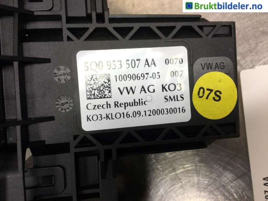 Bryter combi til VW Golf VII 2012-2017 (Fase 1)  (VOLKSWAGEN|5Q0 953 507 AA|)