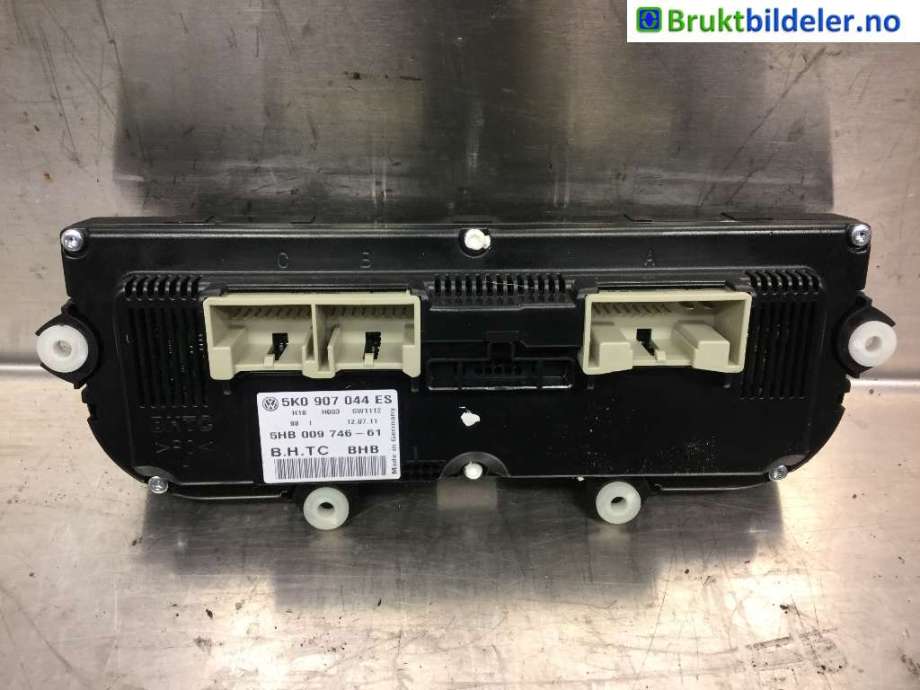 Varmeapparat betjening til VW Golf VI 2008-2012 (VOLKSWAGEN|5K0 907 044 ES|)