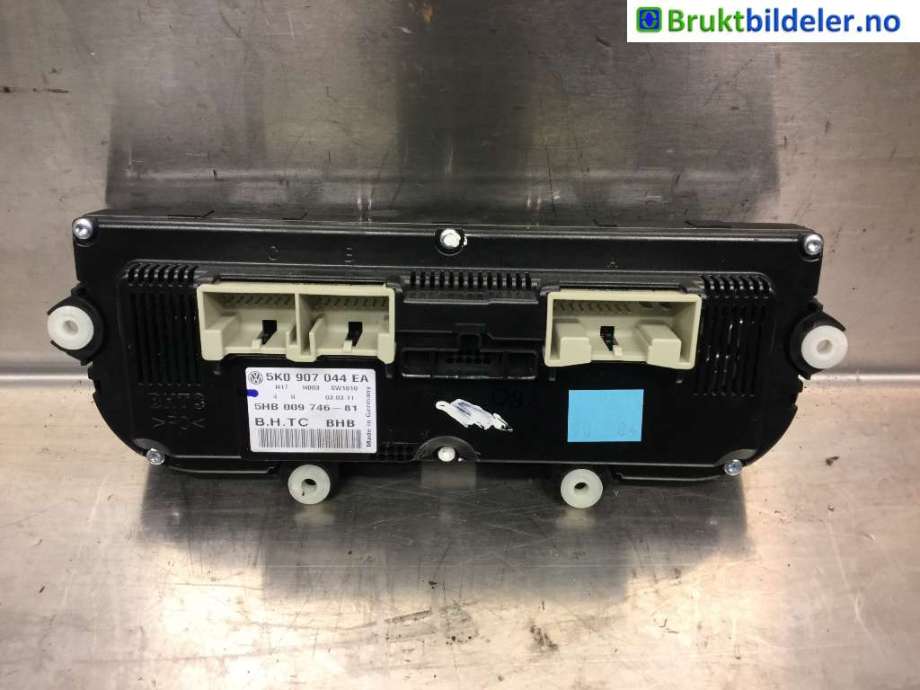 Varmeapparat betjening til VW Golf VI 2008-2012  (VOLKSWAGEN|5K0 907 044 EA|)
