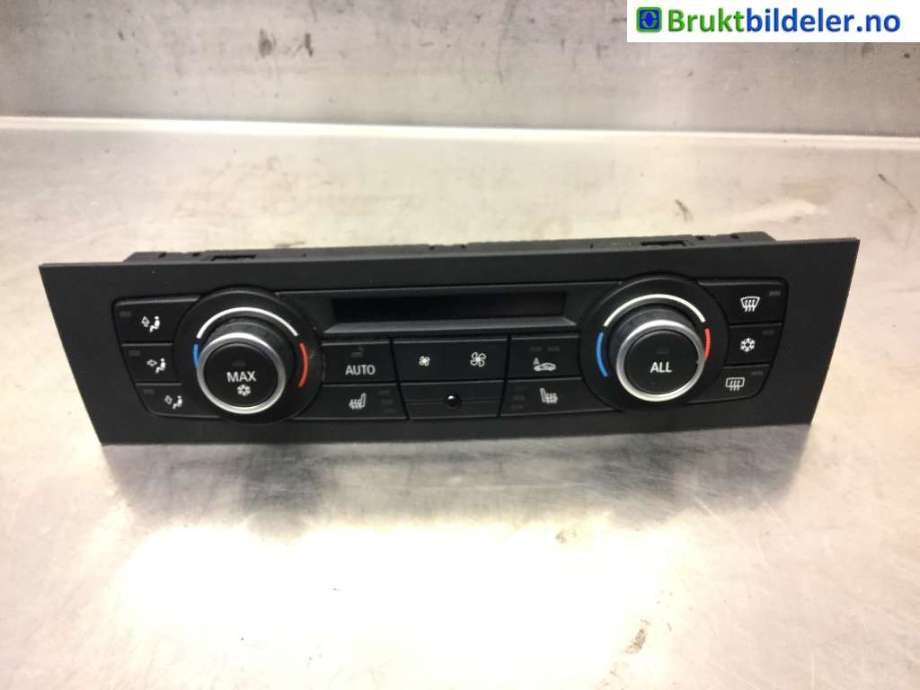 Varmeapparat betjening til BMW X1, 2009-2015 (E84) (E84) (BMW|6411 9250393-01)