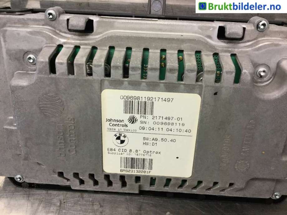 Instrument kjørecomputer til BMW X1 2009-2015 (E84) (E84) (BMW|2171497|)