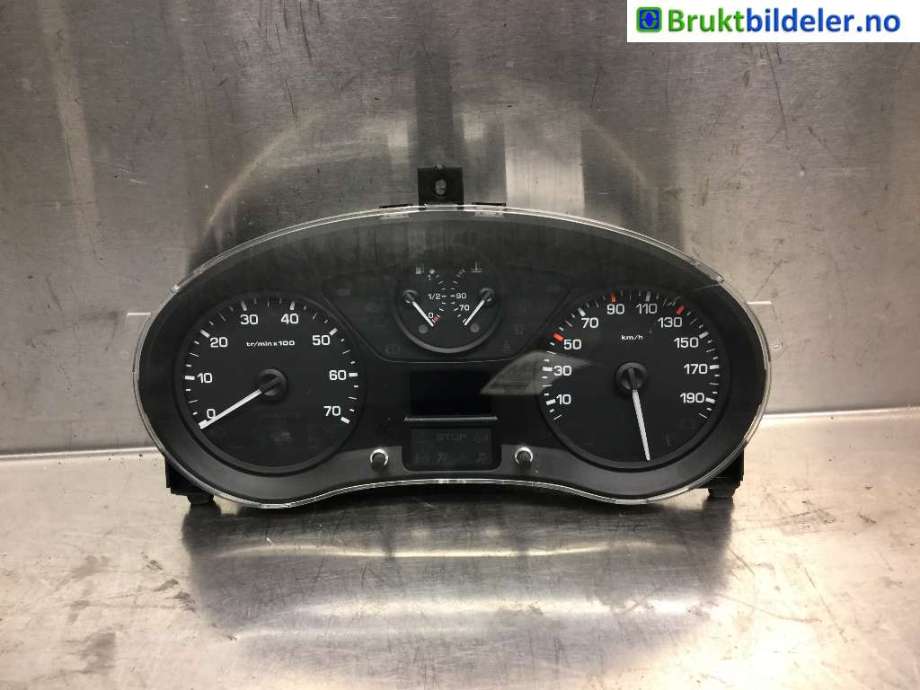 Instrumentpanel til Peugeot Partner 2015-2019 (Type II, Fase 2) (PEUGEOT|9801642280|)