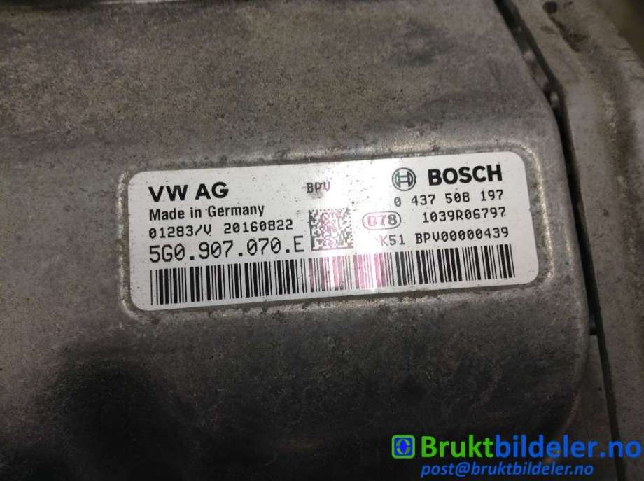 Inverter hybrid til VW e-Golf 2017-2020 (Fase 2) (VOLKSWAGEN|5G0 907 070 E|0 437 508 197|)