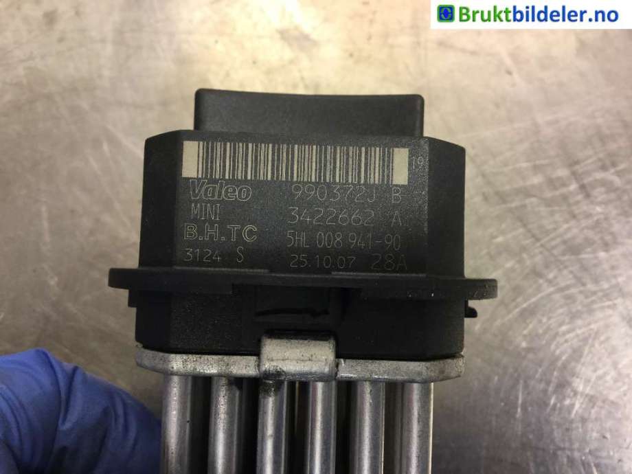 Varmeapparat motstand til Mini One/Cooper 2007-2014 (R55-57) (R55-57) (MINI|3 422 662|)