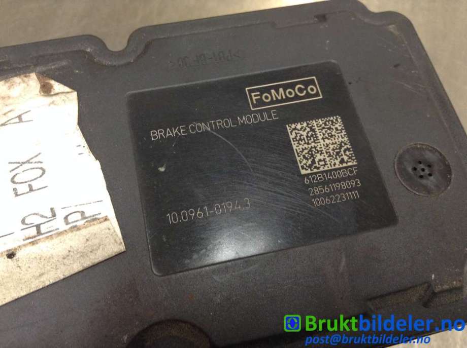 ABS sentral til Ford Focus 2011-2014 (Type III, Fase 1)  (FORD|BV61-2C405-AJ|10.0212-0890.4|10.0961-0194.3)