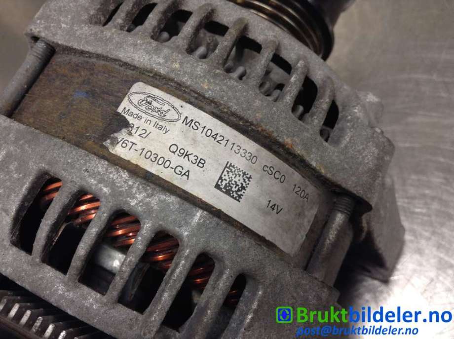 Dynamo til Ford Focus 2011-2014 (Type III, Fase 1) (FORD|CV6T-10300-DB|MS104211-3330|)
