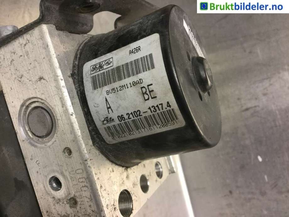 ABS sentral til Ford Fiesta 2008-2012 (Type VI, Fase 1)  (FORD|8V51-2M110-AD|06.2102-1317.4|)