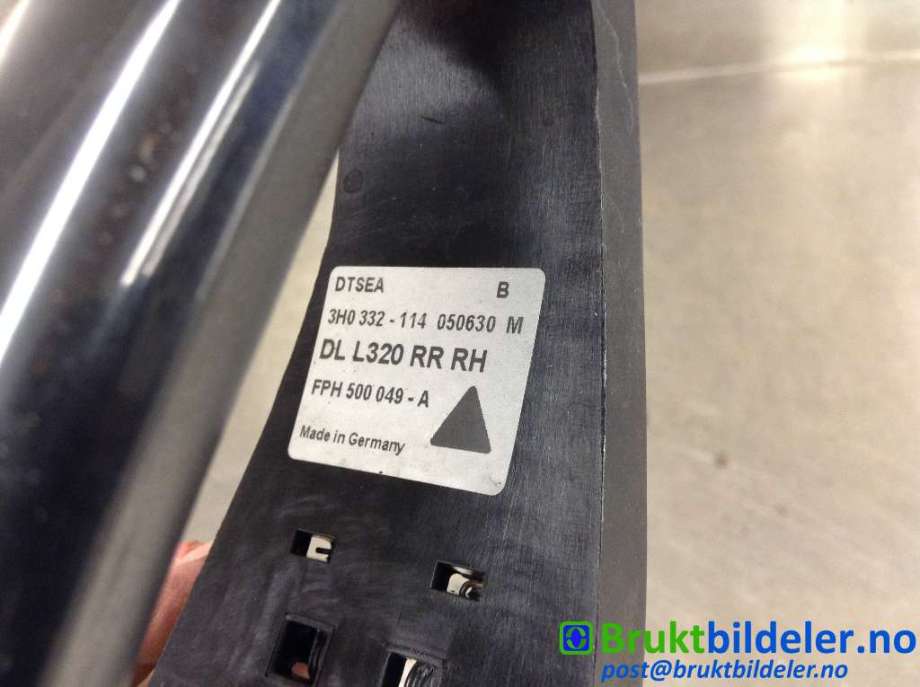 Dørhåndtak utv høyre bak til Land Rover Range Rover Sport 2005-2013  (LAND-ROVER|FPH500049A|)