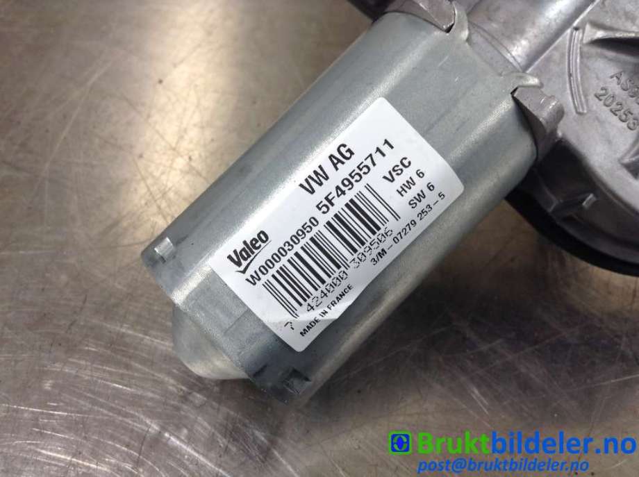 Viskermotor bakrute til Škoda Octavia 2013-2016 (Type III, Fase 1)  (SKODA|5F4 955 711|W000086097|)